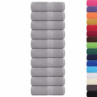 Gastendoekjes FROGN 10 st 30x50 cm 360 g/m&amp;sup2; grijs 2