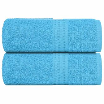 Gastendoekjes FROGN 2 st 30x50 cm 360 g/m&amp;sup2; turquoise 1