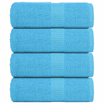 Gastendoekjes FROGN 4 st 30x50 cm 360 g/m&amp;sup2; turquoise 1
