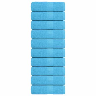 Gastendoekjes FROGN 10 st 30x50 cm 360 g/m&amp;sup2; turquoise 1