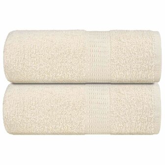 Gastendoekjes FROGN 2 st 30x50 cm 360 g/m&amp;sup2; cr&amp;egrave;me 1