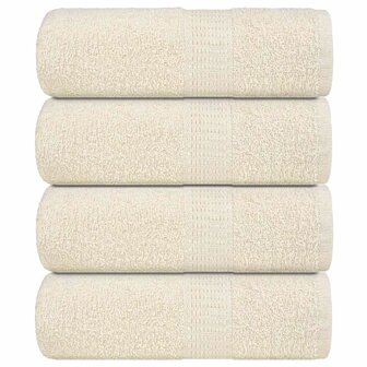 Gastendoekjes FROGN 4 st 30x50 cm 360 g/m&amp;sup2; cr&amp;egrave;me 1