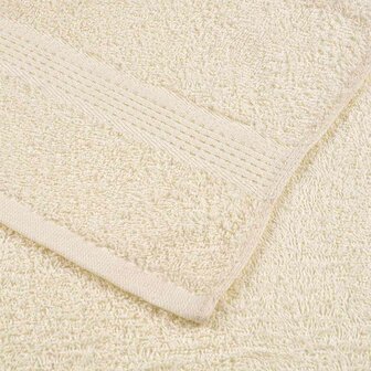 Gastendoekjes FROGN 10 st 30x50 cm 360 g/m&amp;sup2; cr&amp;egrave;me 6