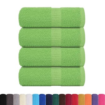 Gastendoekjes FROGN 4 st 30x50 cm 360 g/m&amp;sup2; appelgroen 2