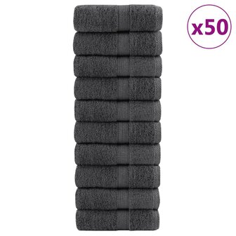 Gastendoekjes SOLUND 50 st 600 g/m&amp;sup2; 30x50 cm antraciet 1