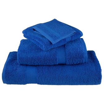 Gastendoekjes SOLUND 4 st 600 g/m&amp;sup2; 30x50 cm blauw 4