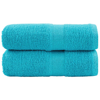 Gastendoekjes SOLUND 2 st 600 g/m&amp;sup2; 30x50 cm turquoise 1