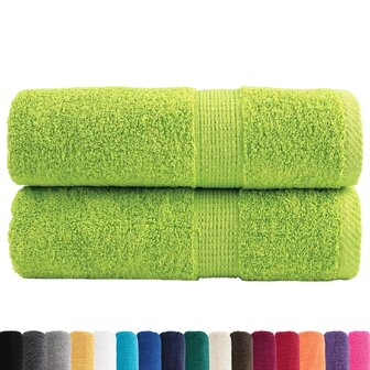 Gastendoekjes SOLUND 2 st 600 g/m&amp;sup2; 30x50 cm appelgroen 2