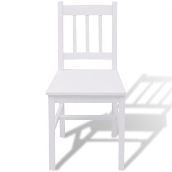 3-delige Eethoek wit 4