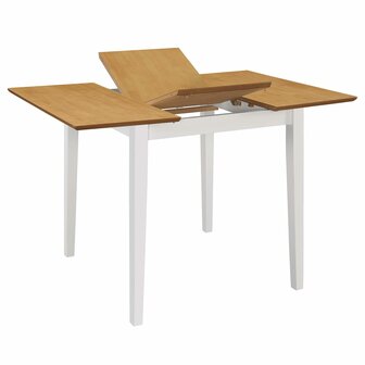 3-delige Eethoek MDF wit 3