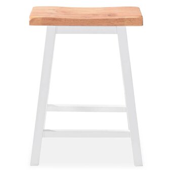 3-delige Barset MDF wit 7