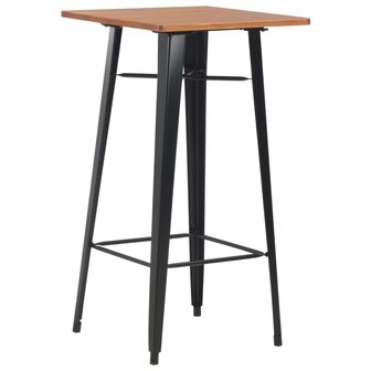 3-delige Barset staal zwart 2