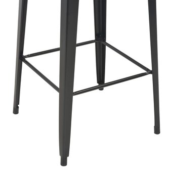 3-delige Barset staal zwart 6