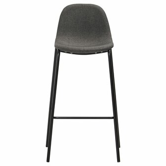 5-delige Barset stof donkergrijs 9