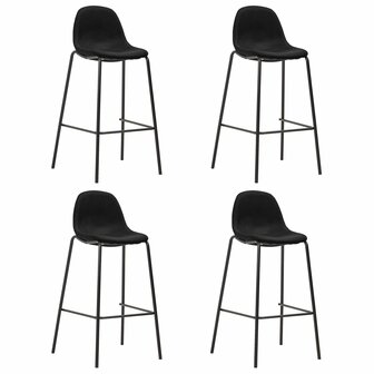 5-delige Barset stof zwart 7