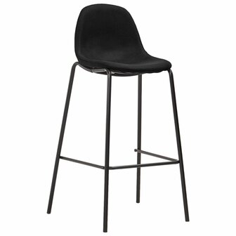 5-delige Barset stof zwart 8