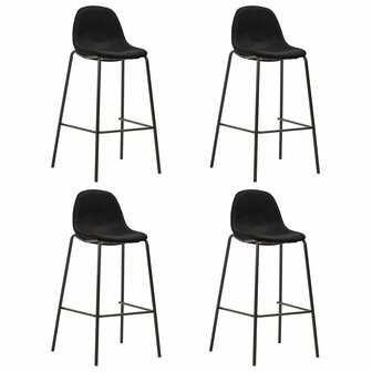 5-delige Barset stof zwart 7