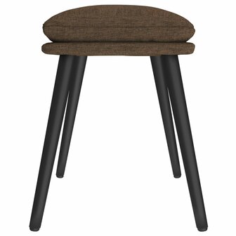 Voetenbank 45x29,5x35 cm stof bruin 4