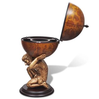 Globebar Atlas 42x42x85 cm  6