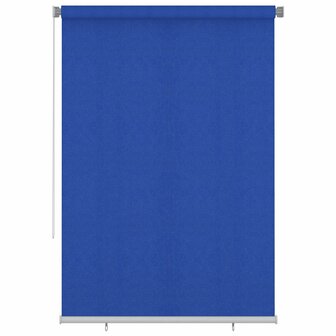 Rolgordijn voor buiten 165(B)x230(H) cm HDPE blauw 1