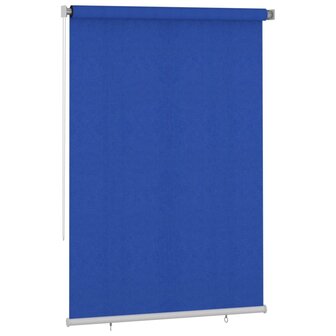 Rolgordijn voor buiten 165(B)x230(H) cm HDPE blauw 2
