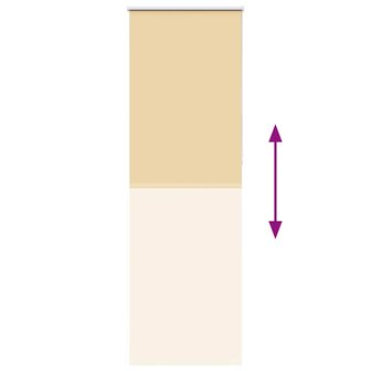 Rolgordijn verduisterend 65x210cm stofbreedte 60,7 cm polyester 5
