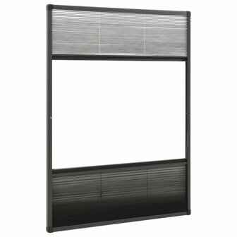 Raamhor pliss&amp;eacute; met verduistering 80x120 cm aluminium 5