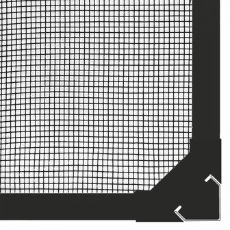 Insectenhor voor ramen magnetisch 80x140 cm antracietkleurig 5