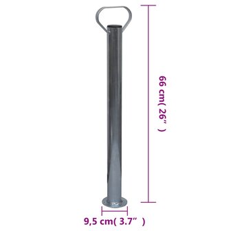 Neuswiel met 2 staanders en 3 spanklemmen 48 mm 7
