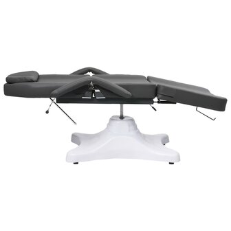 Massagetafel 180x62x(86,5-118) cm grijs 4