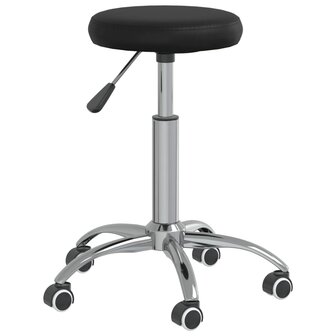 Massagekruk kunstleer zwart 2