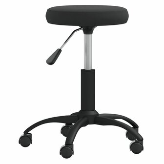 Massagekruk fluweel zwart 2
