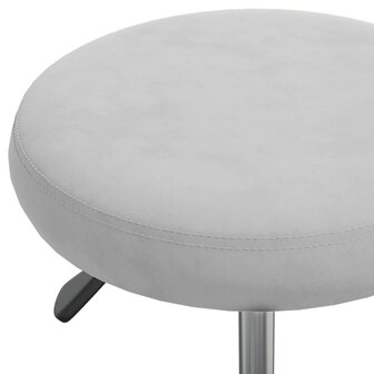 Massagekruk fluweel lichtgrijs 5