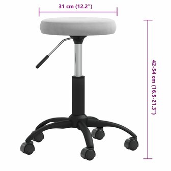 Massagekruk fluweel lichtgrijs 6