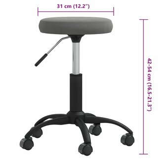 Massagekruk fluweel donkergrijs 6
