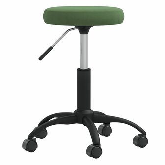 Massagekruk fluweel donkergroen 1