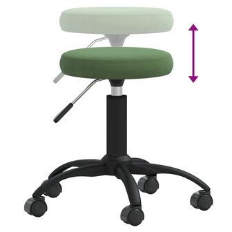 Massagekruk fluweel donkergroen 4