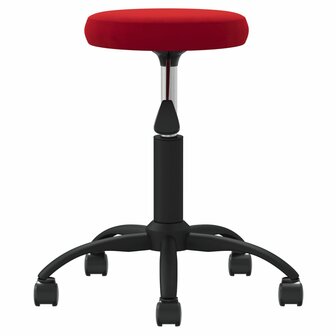 Massagekruk fluweel wijnrood 3