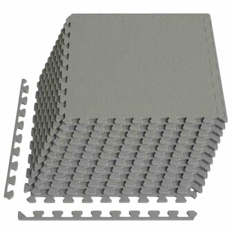 Vloermatten 12 pcs Grijs 4,32 m&amp;sup2; EVA Schuim 2