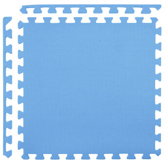 Vloermatten 6 pcs Blauw 2,16 m&amp;sup2; EVA Schuim 6