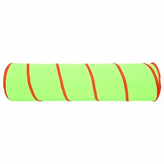 Kinderspeeltunnel met 250 ballen 175 cm polyester groen 5
