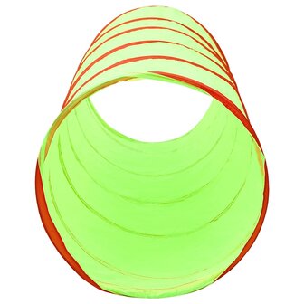 Kinderspeeltunnel met 250 ballen 175 cm polyester groen 6