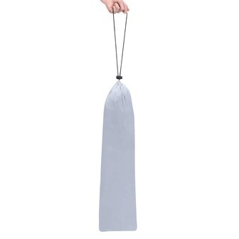 Kinder Tipi Tent met tas 115x115x160 cm polyester grijs 7