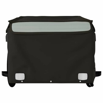 Fietstrailer 45 kg ijzer zwart en grijs 5