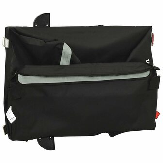 Fietstrailer 45 kg ijzer zwart en grijs 9