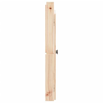 Kastdeurtjes voor buitenkeuken MEPPEL  2 st 50x9x82 cm grenenhout 6