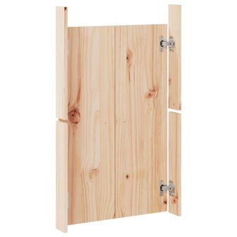 Kastdeurtjes voor buitenkeuken MEPPEL  2 st 50x9x82 cm grenenhout 7