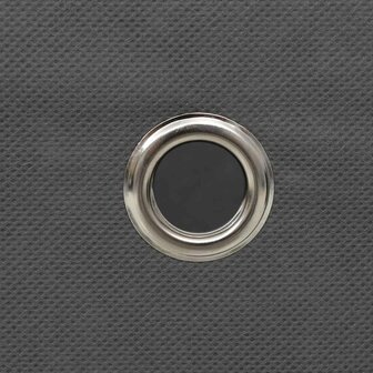 Opbergboxen 4 st 28x28x28 cm nonwoven stof grijs 6