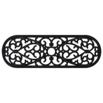 Trapmatten 5 st 25x75 cm rubber 2
