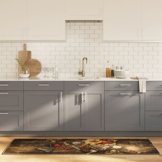 Keukenmat wasbaar 60x180 cm meerkleurig 1